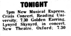 Golden Earring / Lynyrd Skynyrd on Nov 22, 1974 [634-small]