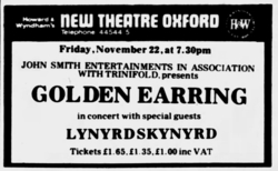 Golden Earring / Lynyrd Skynyrd on Nov 22, 1974 [642-small]