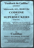 Codeine / Supersuckers on May 4, 1994 [646-small]