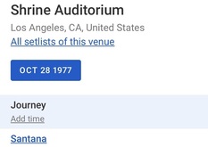 Santana / Journey on Oct 28, 1977 [841-small]
