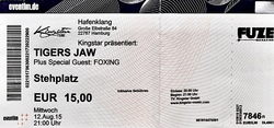 Tigers Jaw / Foxing on Aug 12, 2015 [007-small]
