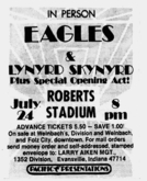 Eagles / Lynyrd Skynyrd / The Souther Hillman Furay Band on Jul 24, 1974 [199-small]