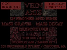 VEIN.FM / Axis / Of Feather and Bone / Mass Graves / Mass Decay / Misfortune on Aug 27, 2015 [207-small]