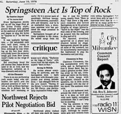 Bruce Springsteen & The E Street Band on Jun 9, 1978 [727-small]