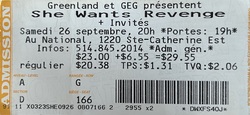 She Wants Revenge / Kill Hannah on Sep 26, 2009 [849-small]