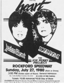 Heart / Scorpions / Judas Priest / Joe Perry Project on Jul 27, 1980 [972-small]
