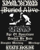 Buried Alive / Pain of Truth / Sanction / Age Of Apocalypse / Divided by Hate / Almighty Watching / Wreckage on Apr 10, 2022 [219-small]