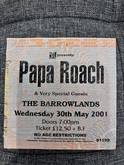 Papa Roach / Alien Ant Farm on May 30, 2001 [106-small]