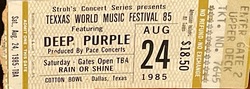 Deep Purple / Scorpions / Ted Nugent / Heart on Jun 11, 1985 [907-small]