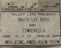 David Lee Roth / Cinderella / Extreme on Jul 15, 1991 [035-small]
