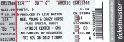 Neil Young / Crazy Horse / Neil Young & Crazy Horse / Patti Smith / Everest on Nov 30, 2012 [353-small]