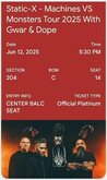 Static-X / GWAR / A Killer's Confession / Dope on Jun 12, 2025 [624-small]