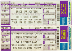 Bruce Springsteen & The E Street Band on Mar 30, 2000 [751-small]