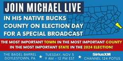 Promotional , Michael Smerconish / T.C. Cannon / Patrick Murphy / Charlie Gerow on Nov 5, 2024 [523-small]
