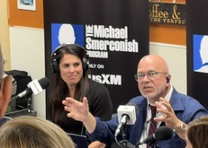 TC and Michael , Michael Smerconish / T.C. Cannon / Patrick Murphy / Charlie Gerow on Nov 5, 2024 [525-small]