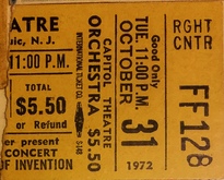 Mothers of Invention / tim buckley on Oct 31, 1972 [743-small]