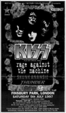 KISS / Rage Against The Machine / Skunk Anansie / Thunder / 3 Colours Red / L7 on Jul 5, 1997 [960-small]
