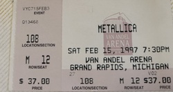 Metallica on Feb 15, 1997 [005-small]