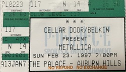 Metallica / Corrosion Of Conformity on Feb 23, 1997 [042-small]