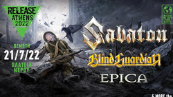 Sabaton / Blind Guardian / Epica / Enemy of Reality on Jul 21, 2022 [496-small]