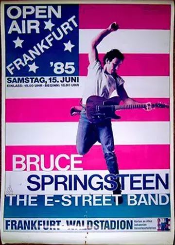 邦楽 BRUCE SPRINGSTEEN FRANKFURT 1985 Bruce Springsteen - 1985-06-15, Waldstadion, Frankfurt