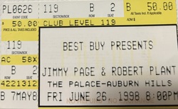 Jimmy Page & Robert Plant / Lili Haydn on Jun 26, 1998 [263-small]