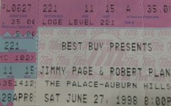 Jimmy Page & Robert Plant / Lili Haydn on Jun 27, 1998 [269-small]