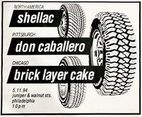 Shellac / Brick Layer Cake / Don Caballero on May 11, 1994 [276-small]