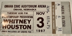 Whitney Houston on Nov 3, 1987 [336-small]