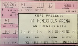 Metallica on Feb 7, 1992 [521-small]