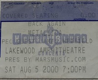 Metallica  / Corrosion Of Conformity on Aug 5, 2000 [522-small]
