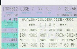 Live / PJ Harvey / Veruca Salt on Aug 12, 1995 [672-small]