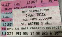 Cheap Trick on Nov 27, 1998 [227-small]