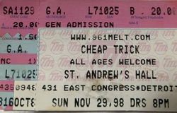 Cheap Trick on Nov 29, 1998 [230-small]