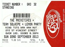 The Primitives / Team Solripe / Lemon Party on Sep 22, 2013 [339-small]