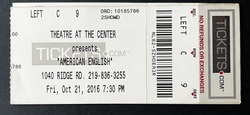 American English on Oct 21, 2016 [351-small]