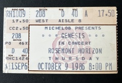 Genesis on Oct 9, 1986 [354-small]