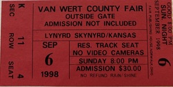 Lynyrd Skynyrd / Kansas on Sep 6, 1998 [436-small]