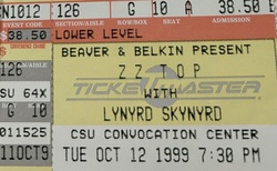 ZZ Top / Lynyrd Skynyrd on Oct 12, 1999 [836-small]