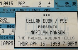 Marilyn Manson / Nashville Pussy on Apr 15, 1999 [042-small]