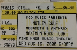Motley Crue / Megadeth / Anthrax on Aug 16, 2000 [903-small]