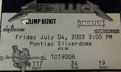 Metallica / Limp Bizkit / Linkin Park / Deftones / Mudvayne on Jul 4, 2003 [474-small]