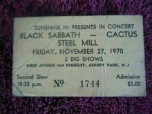 Black Sabbath / Cactus / Steel Mill on Nov 27, 1970 [942-small]