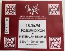 Possum Dixon / Pieter-Jan De Smet on Jun 18, 1994 [026-small]