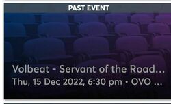 Volbeat / Skindred / Napalm Death on Dec 15, 2022 [042-small]