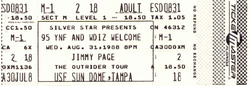 Jimmy Page / Secret Service on Sep 9, 1988 [726-small]