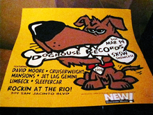 Doghouse Records Showcase - SXSW - 3.14.08, tags: Jet Lag Gemini, Cruiserweight, David Moore, Sleepercar, Limbeck, Mansions, Austin, Texas, United States, Gig Poster, Club Rio - Jet Lag Gemini / Cruiserweight / David Moore / Sleepercar / Limbeck / Mansions on Mar 14, 2008 [055-small]