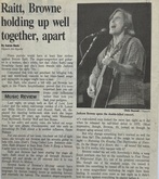 Bonnie Raitt / Jackson Browne on Aug 9, 1998 [337-small]