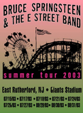 tags: Bruce Springsteen & The E Street Band, Gig Poster - Bruce Springsteen & The E Street Band on Jul 24, 2003 [033-small]