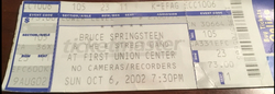 tags: Bruce Springsteen & The E Street Band, Ticket - Bruce Springsteen & The E Street Band on Oct 6, 2002 [046-small]